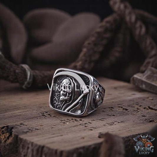 Grim Reaper Style Vkinglucky Ring Collection