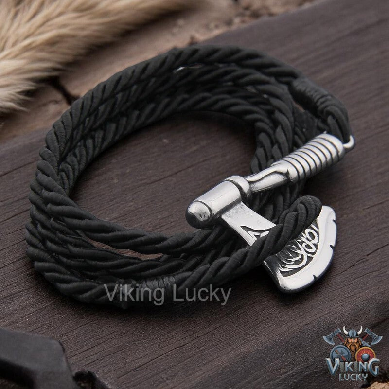 Runic-Hatchet-Viking-Bracelet-Viking-Lucky